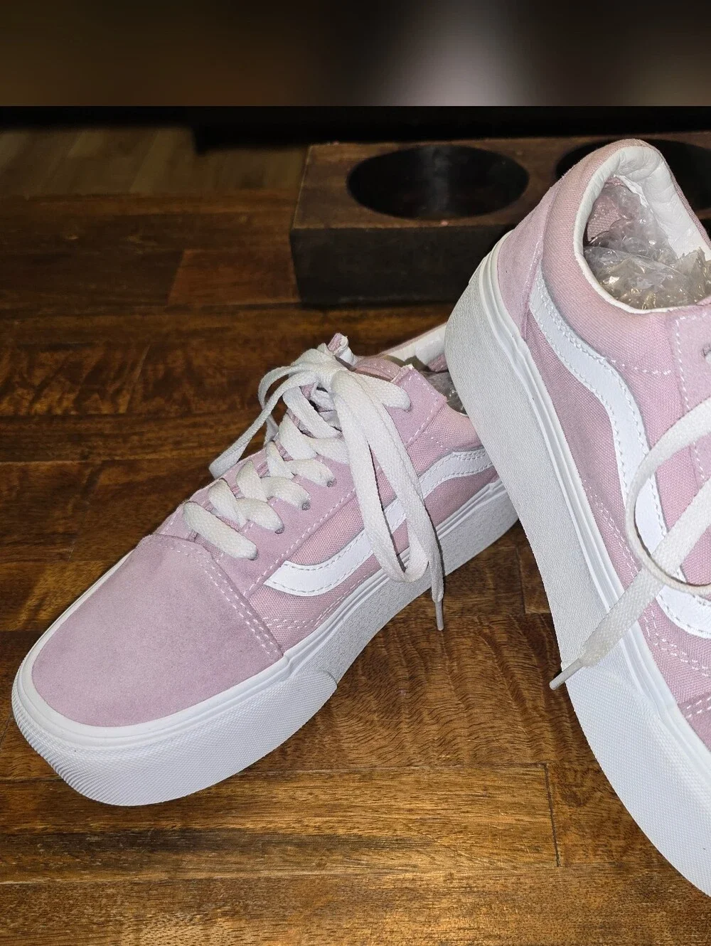 Vans Women Old Skool Stackform Keepsake Lilac Sz 6.5 US